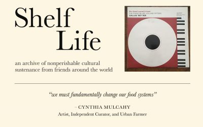 Cynthia Mulcahy’s Shelf Life